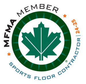 Maple Flooring Manufacturers Association Sports Floor Contractor Logo